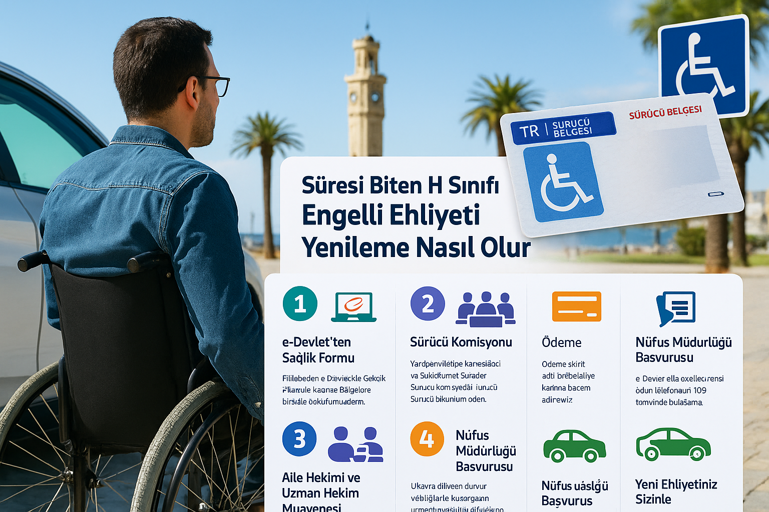 Süresi Biten H Sınıfı Engelli Ehliyeti Yenileme Nasıl Olur